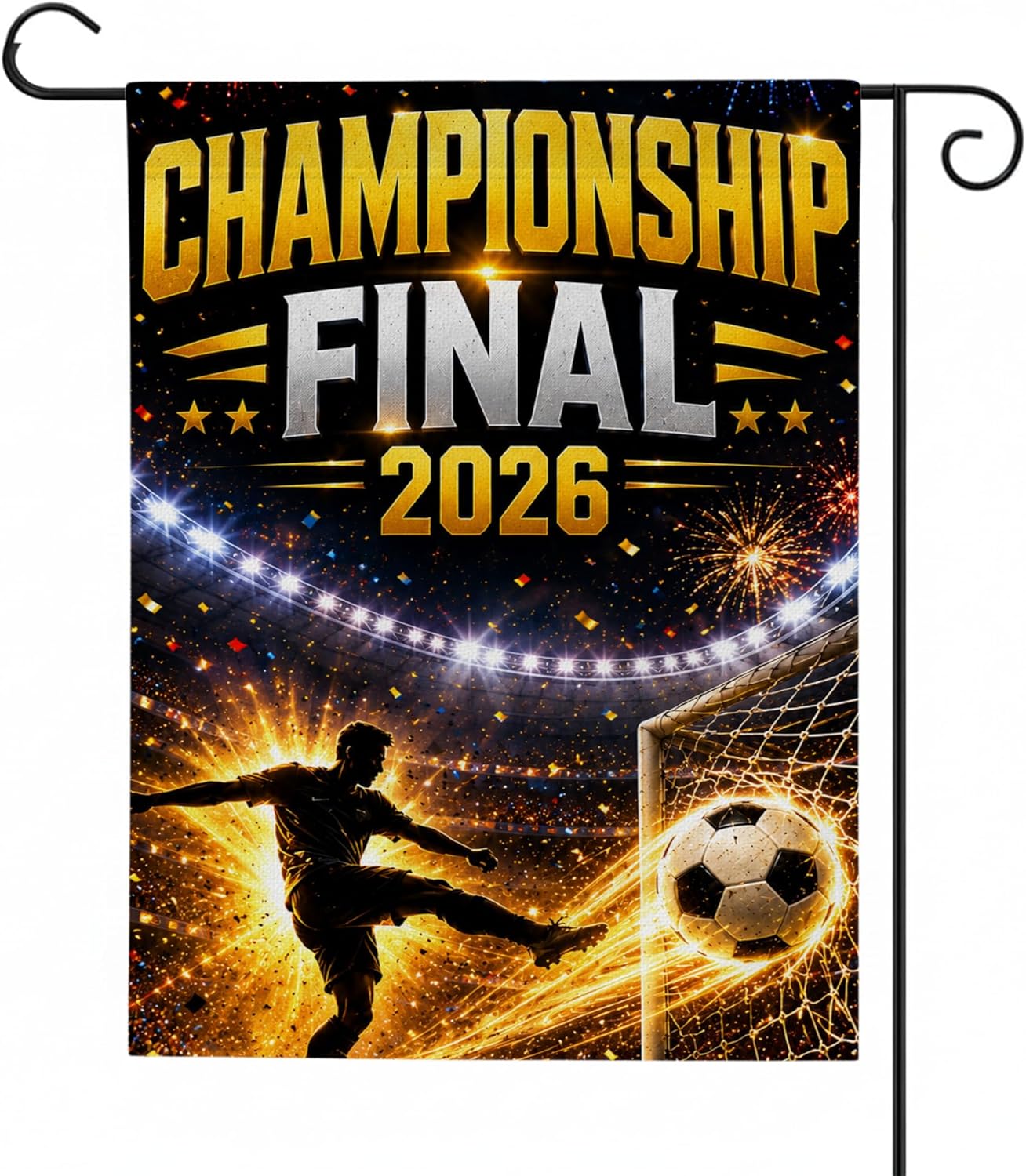 Soccer Feather Flag Banner