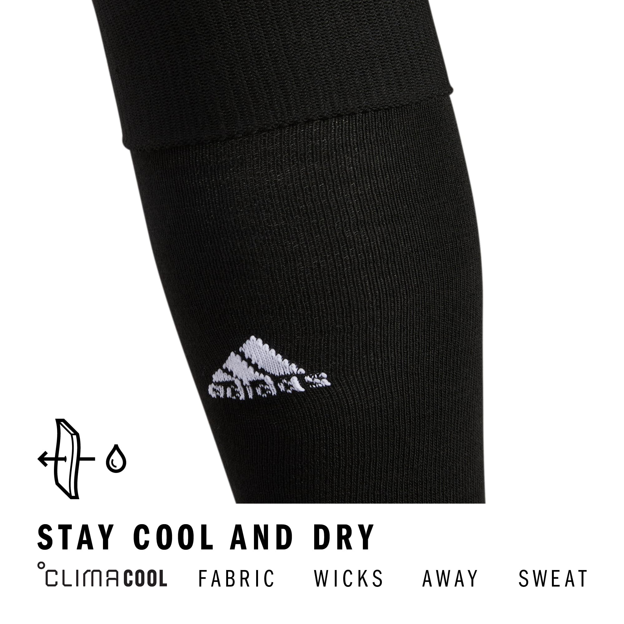 adidas Unisex Rivalry Soccer Socks (2 Pairs) Over-the-Calf