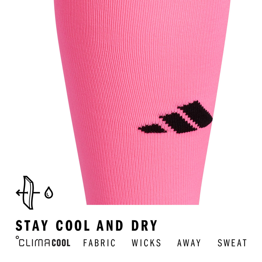 adidas Unisex Metro Soccer Socks or Calf Sleeves (1 Pair) Over-the-Calf