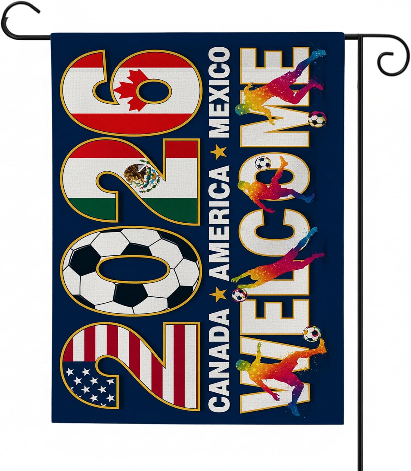 Soccer Feather Flag Banner