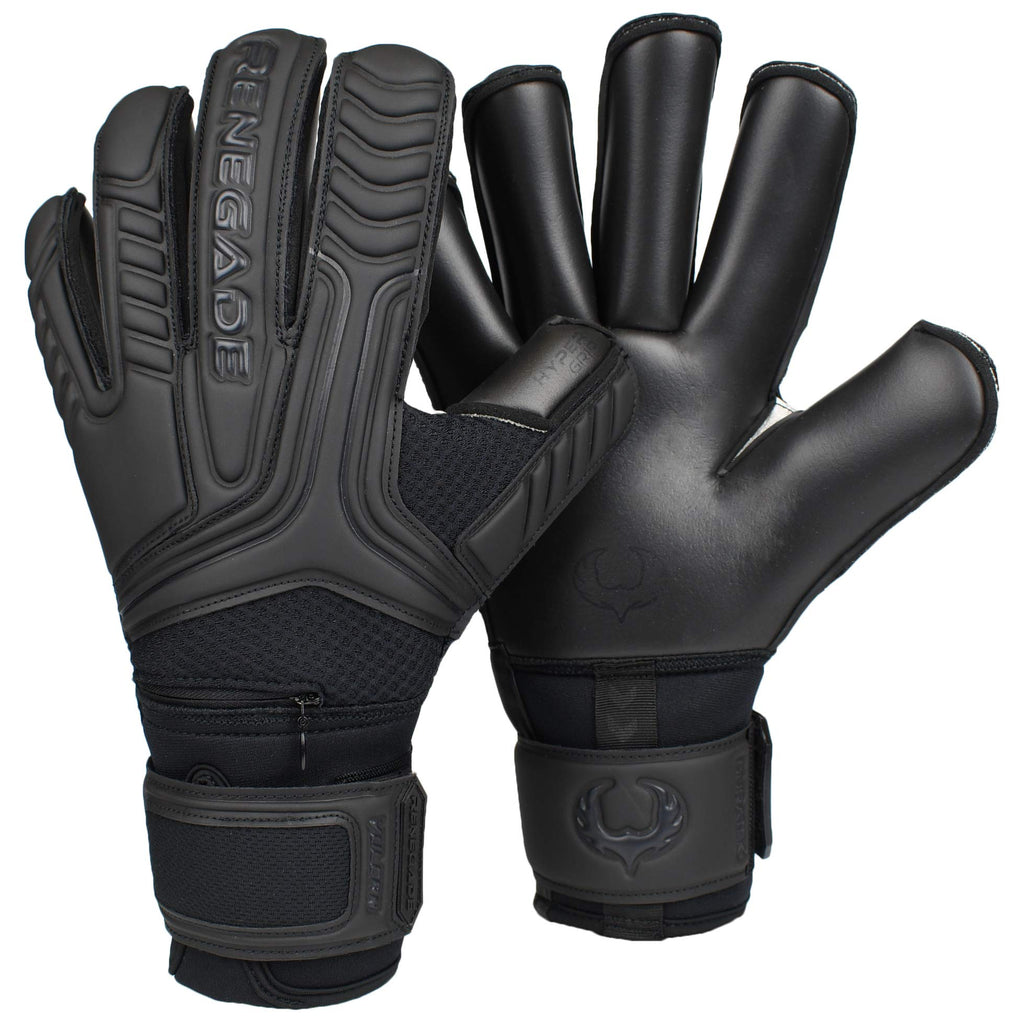 Renegade GK Vulcan Goalie Gloves - Adult, Youth, Kids (Sizes 6-11, 4 Styles, Level 3) Pro-Tek Fingersaves & 3.5+3MM Hyper Grip | Excellent Goalkeeper Glove for Higher Play | Based in The USA