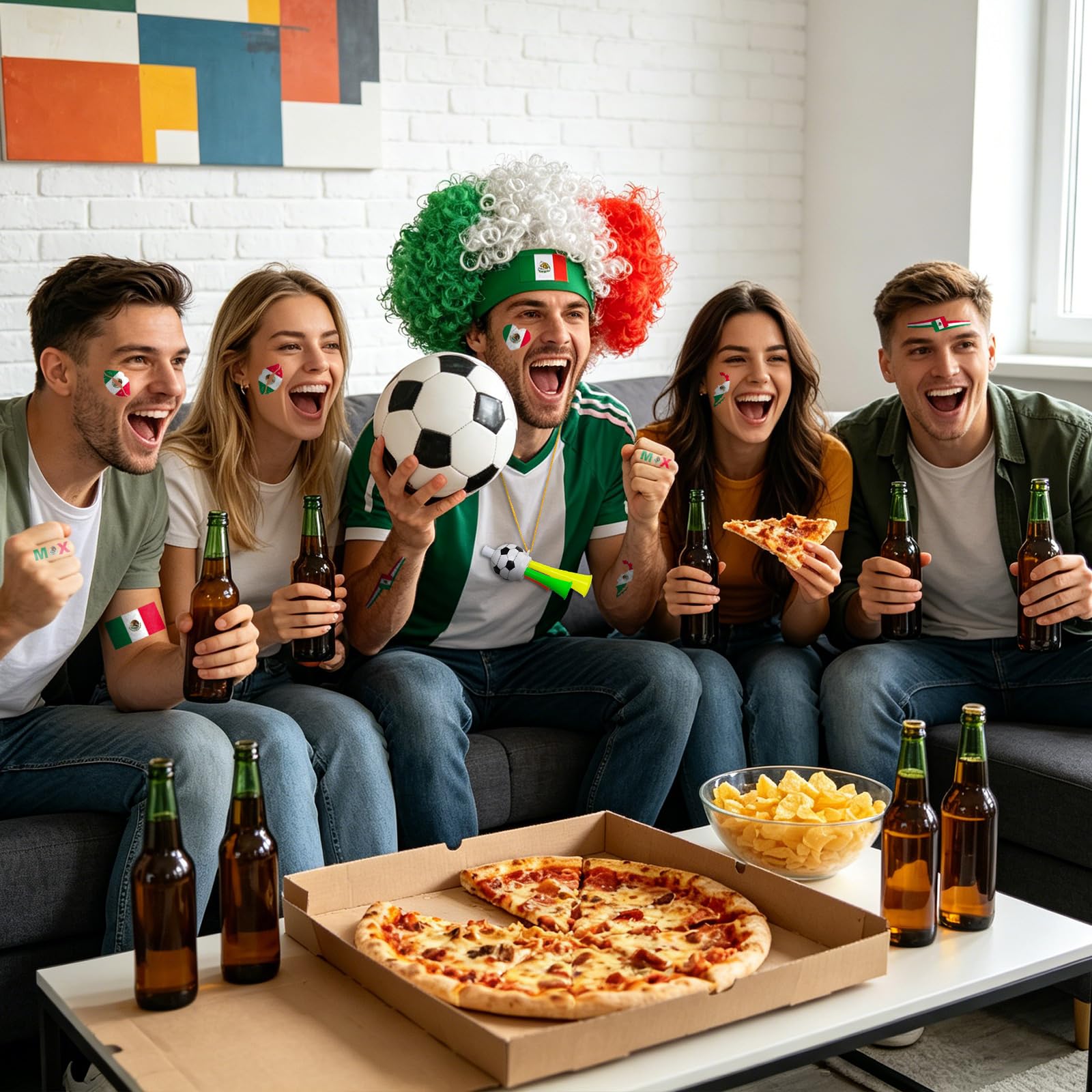 Soccer Fan Gear Set