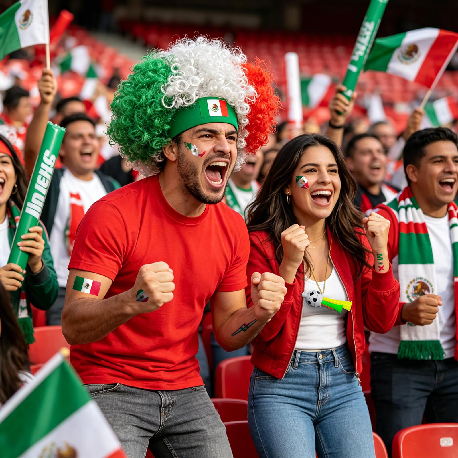 Soccer Fan Gear Set