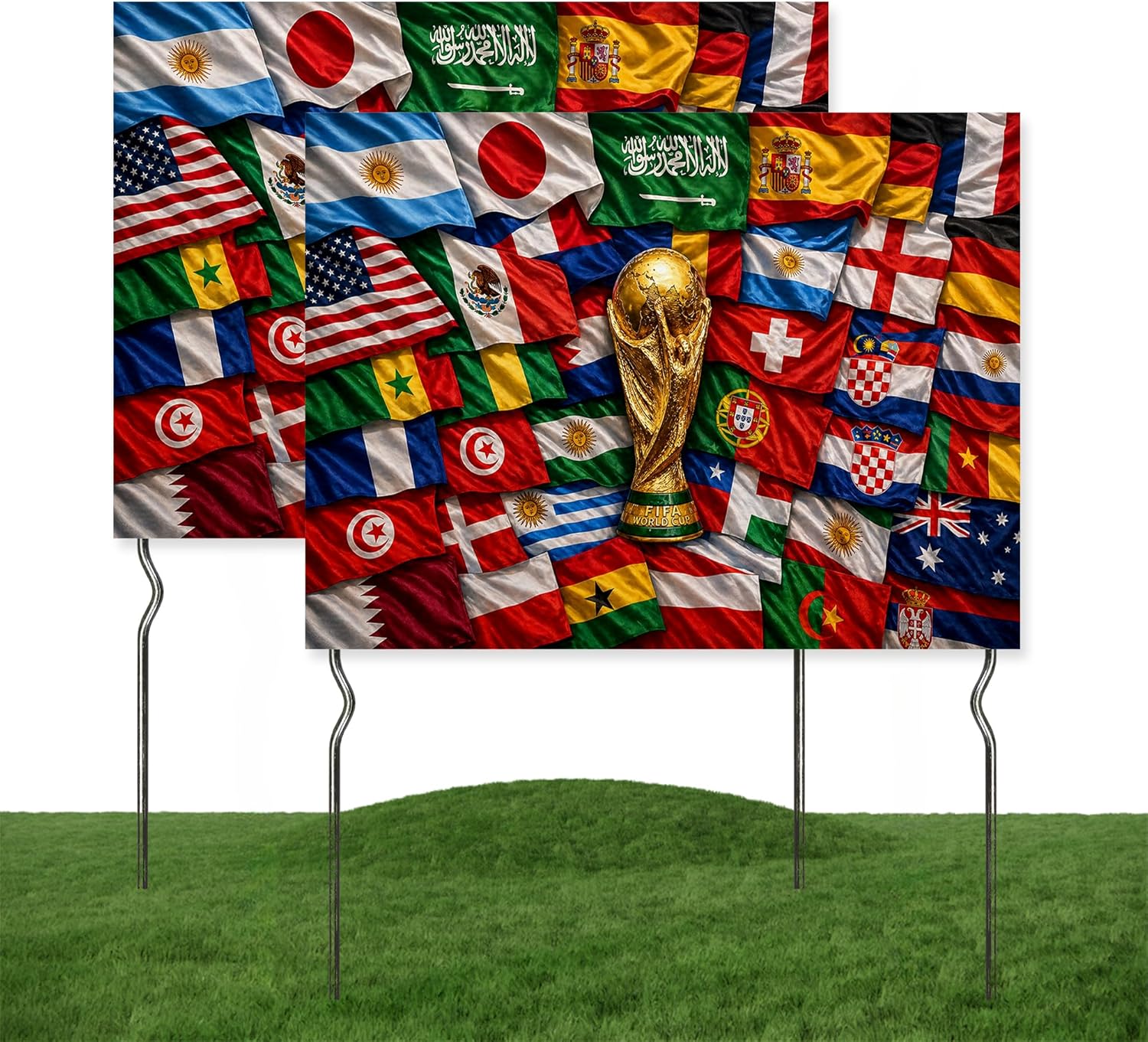 Soccer Feather Flag Banner