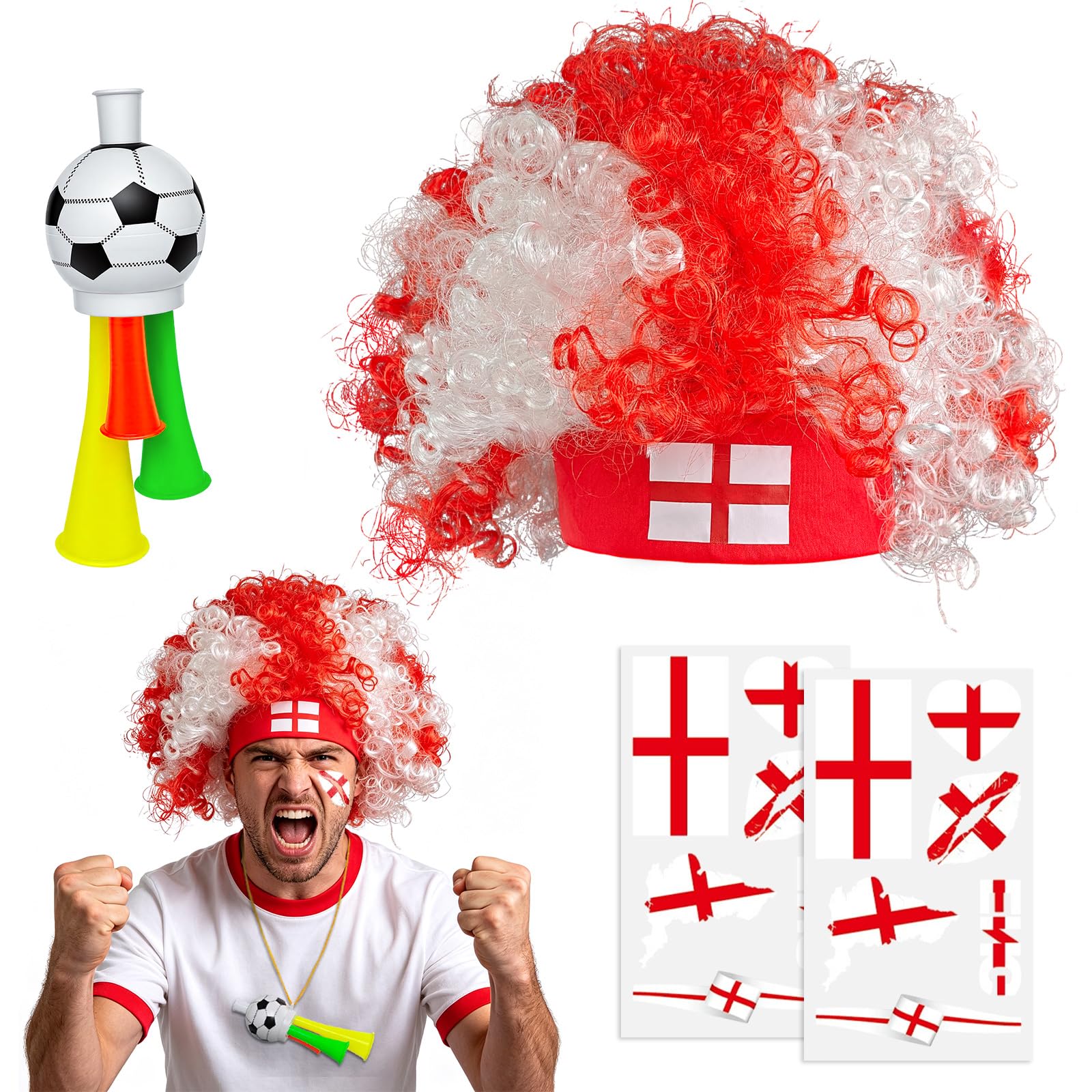 Soccer Fan Gear Set