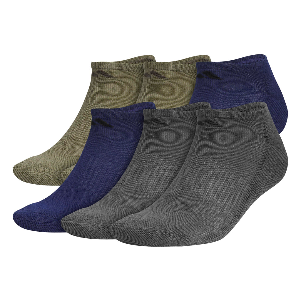 adidas Men's Athletic Cushioned No Show Socks (6 Pairs) Durable & Comfortable