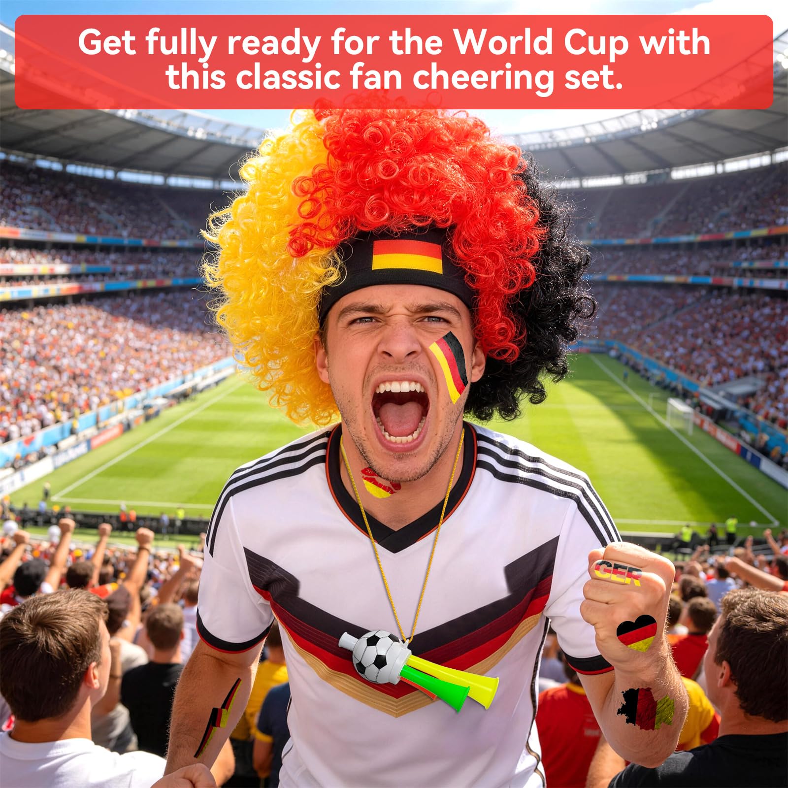 Soccer Fan Gear Set