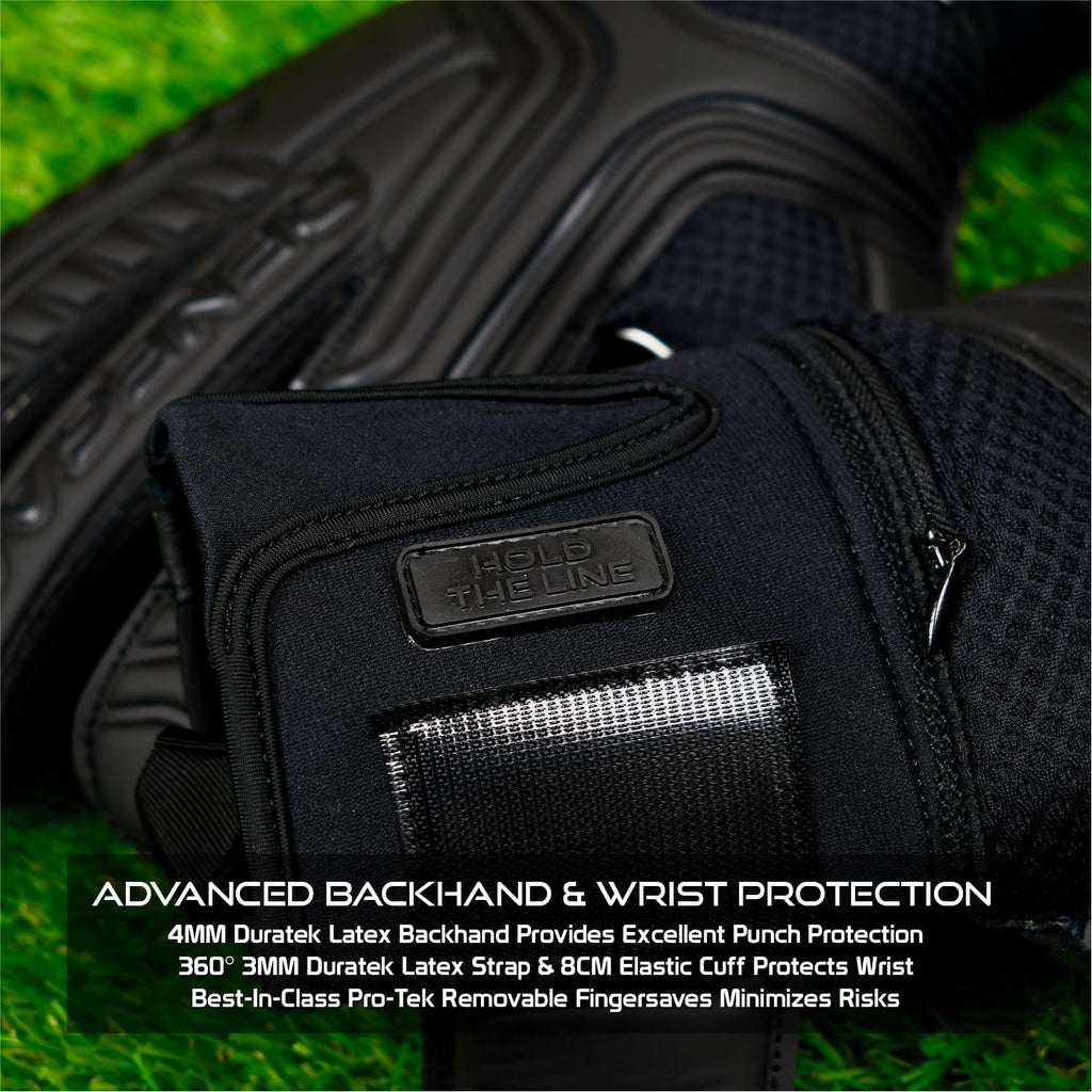 Renegade GK Vulcan Goalie Gloves - Adult, Youth, Kids (Sizes 6-11, 4 Styles, Level 3) Pro-Tek Fingersaves & 3.5+3MM Hyper Grip | Excellent Goalkeeper Glove for Higher Play | Based in The USA