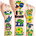 96-Piece Soccer Fan Temporary Tattoos