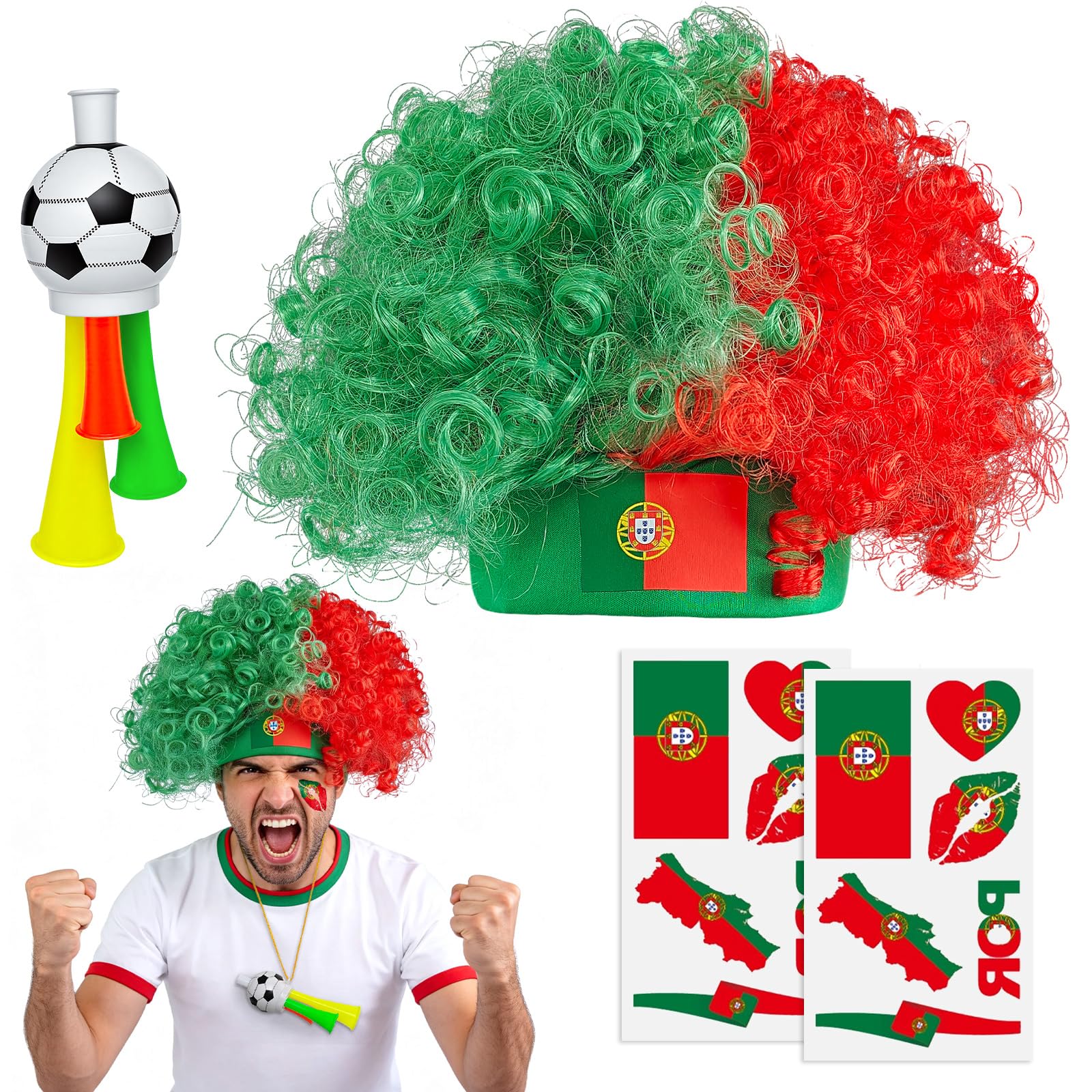 Soccer Fan Gear Set