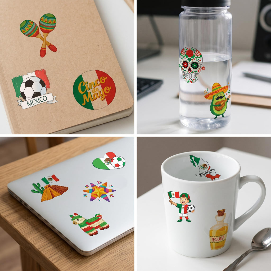 96-Piece Soccer Fan Temporary Tattoos