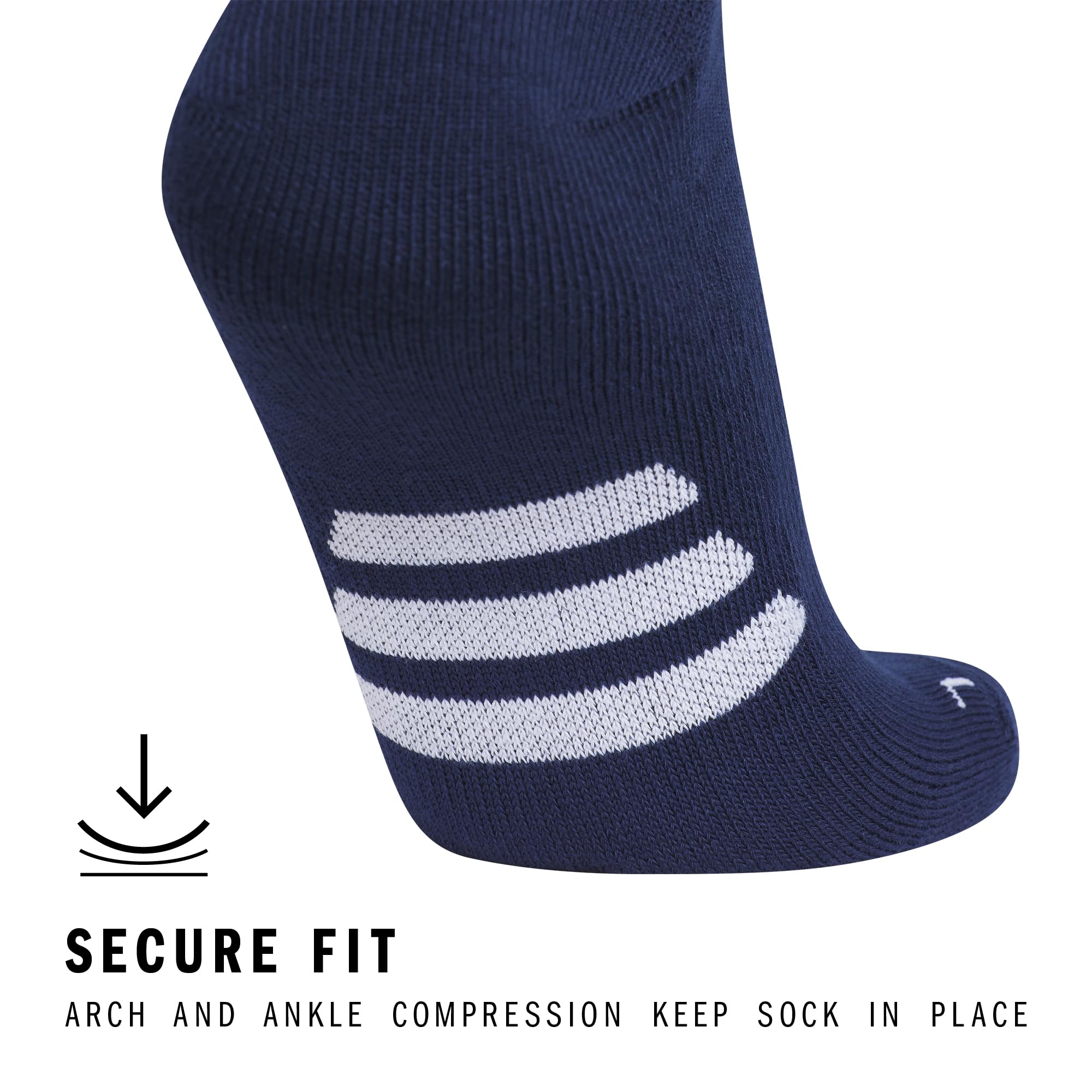 adidas Unisex Rivalry Soccer Socks (2 Pairs) Over-the-Calf