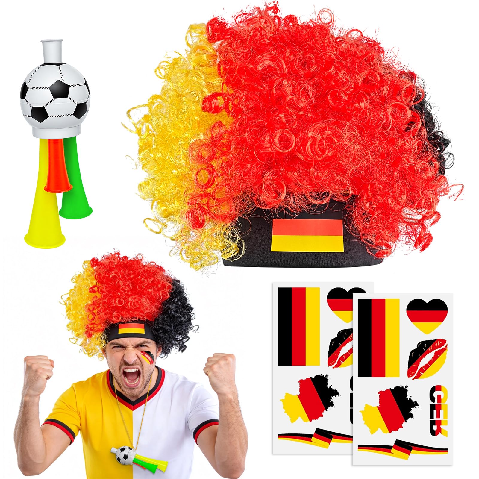 Soccer Fan Gear Set