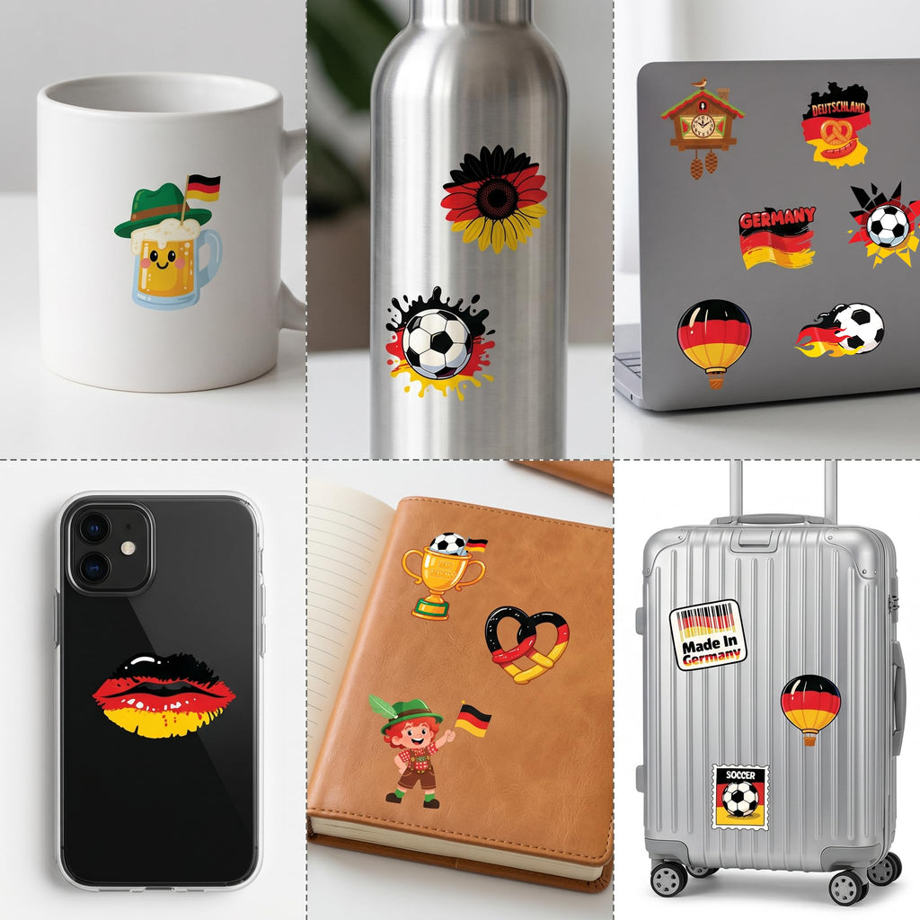 96-Piece Soccer Fan Temporary Tattoos