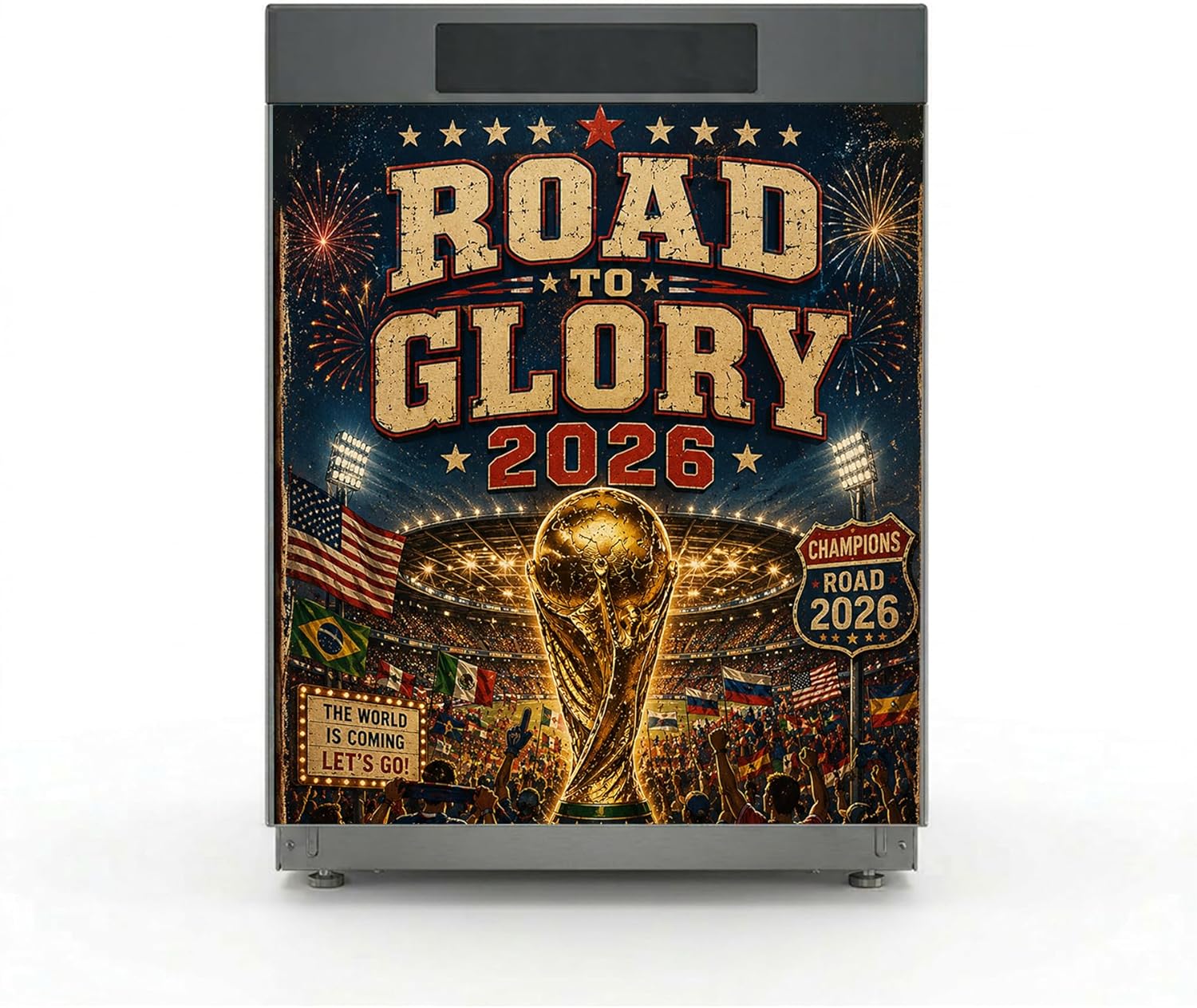 Soccer Feather Flag Banner