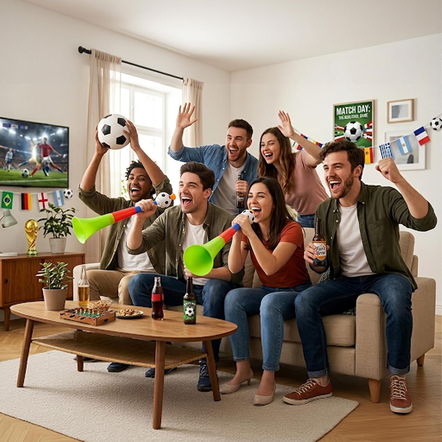 Collapsible Soccer Stadium Horn