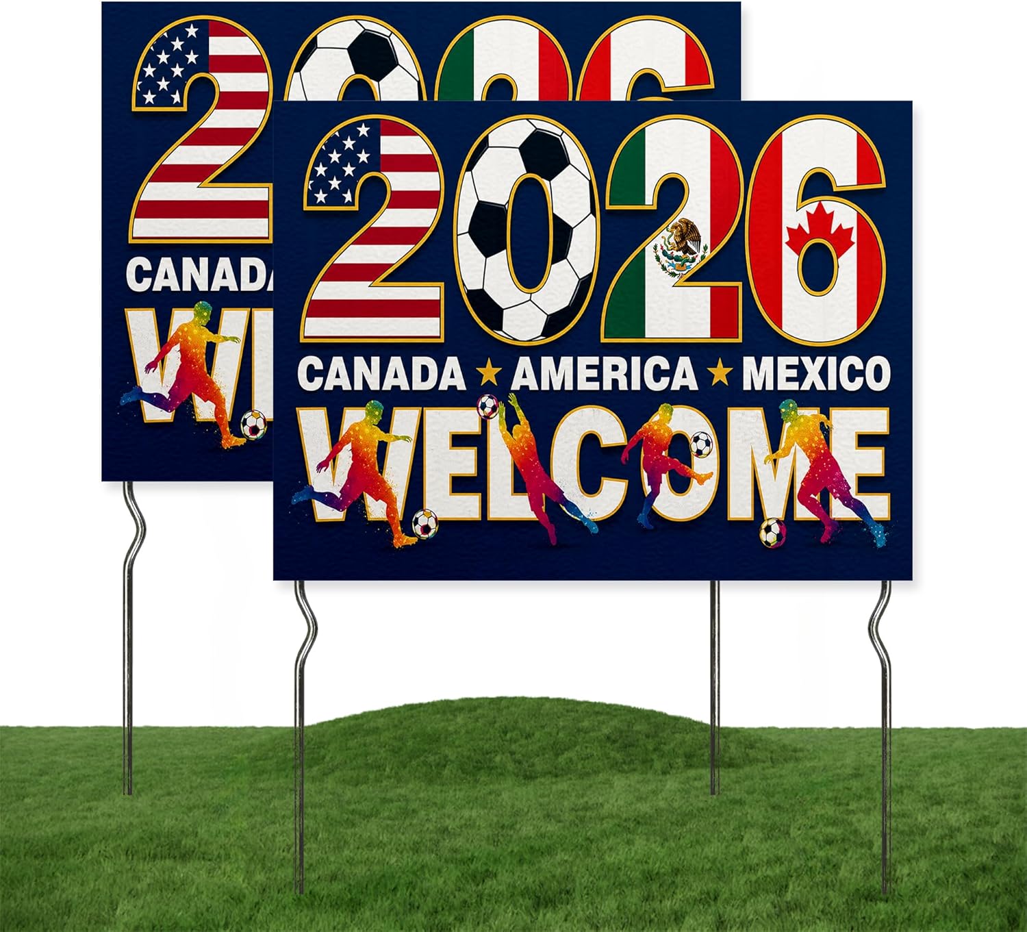 Soccer Feather Flag Banner