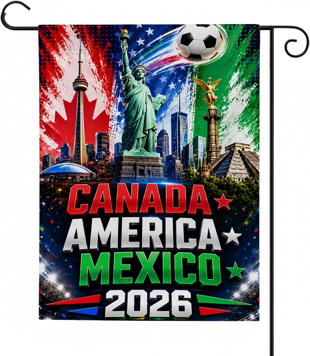 Soccer Feather Flag Banner