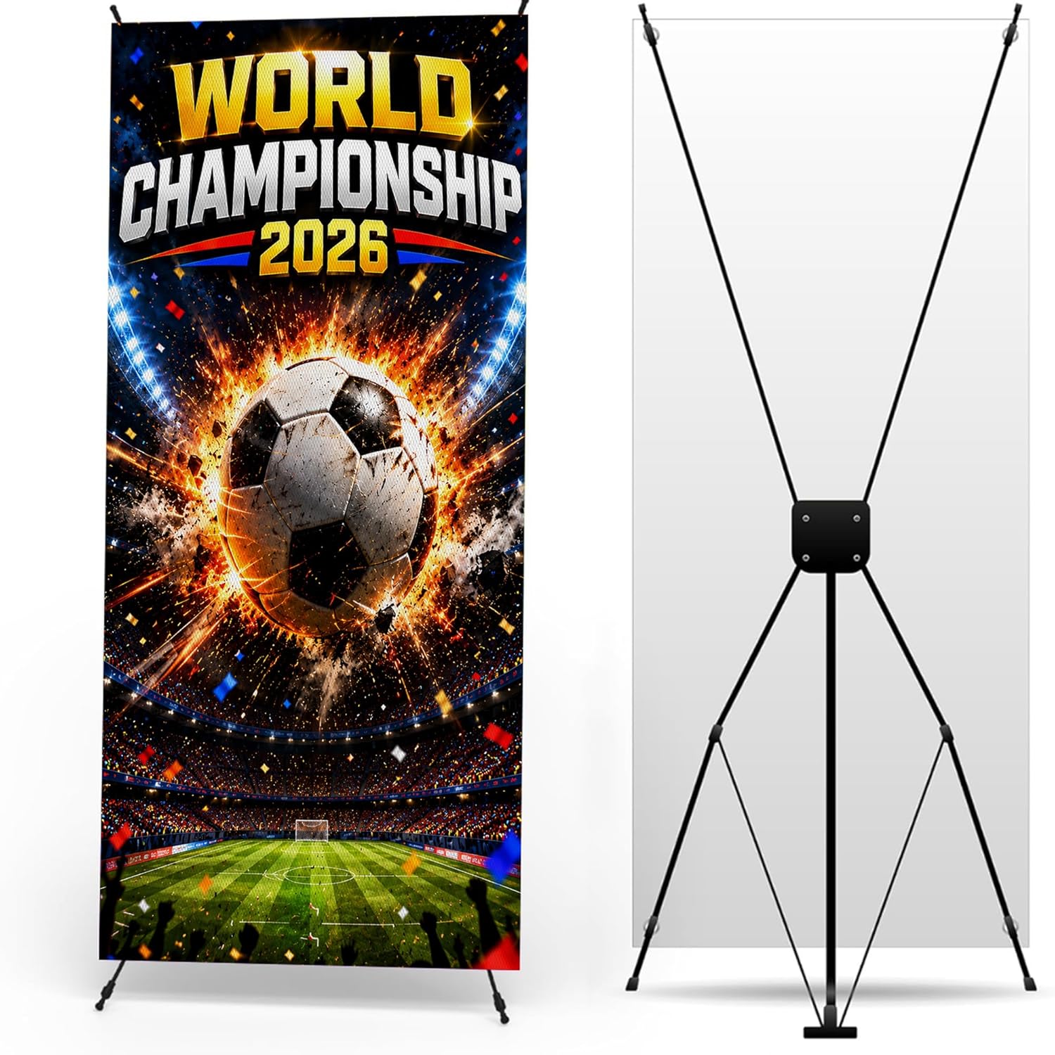 Soccer Feather Flag Banner