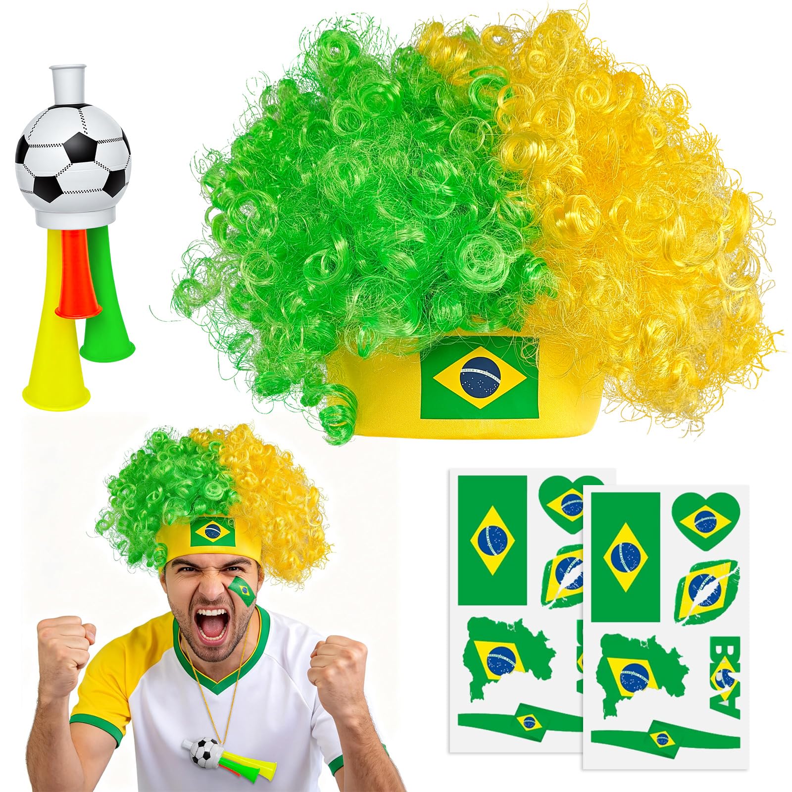 Soccer Fan Gear Set