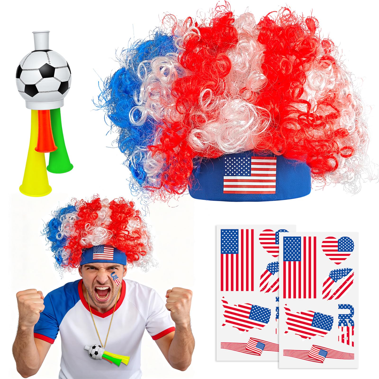 Soccer Fan Gear Set