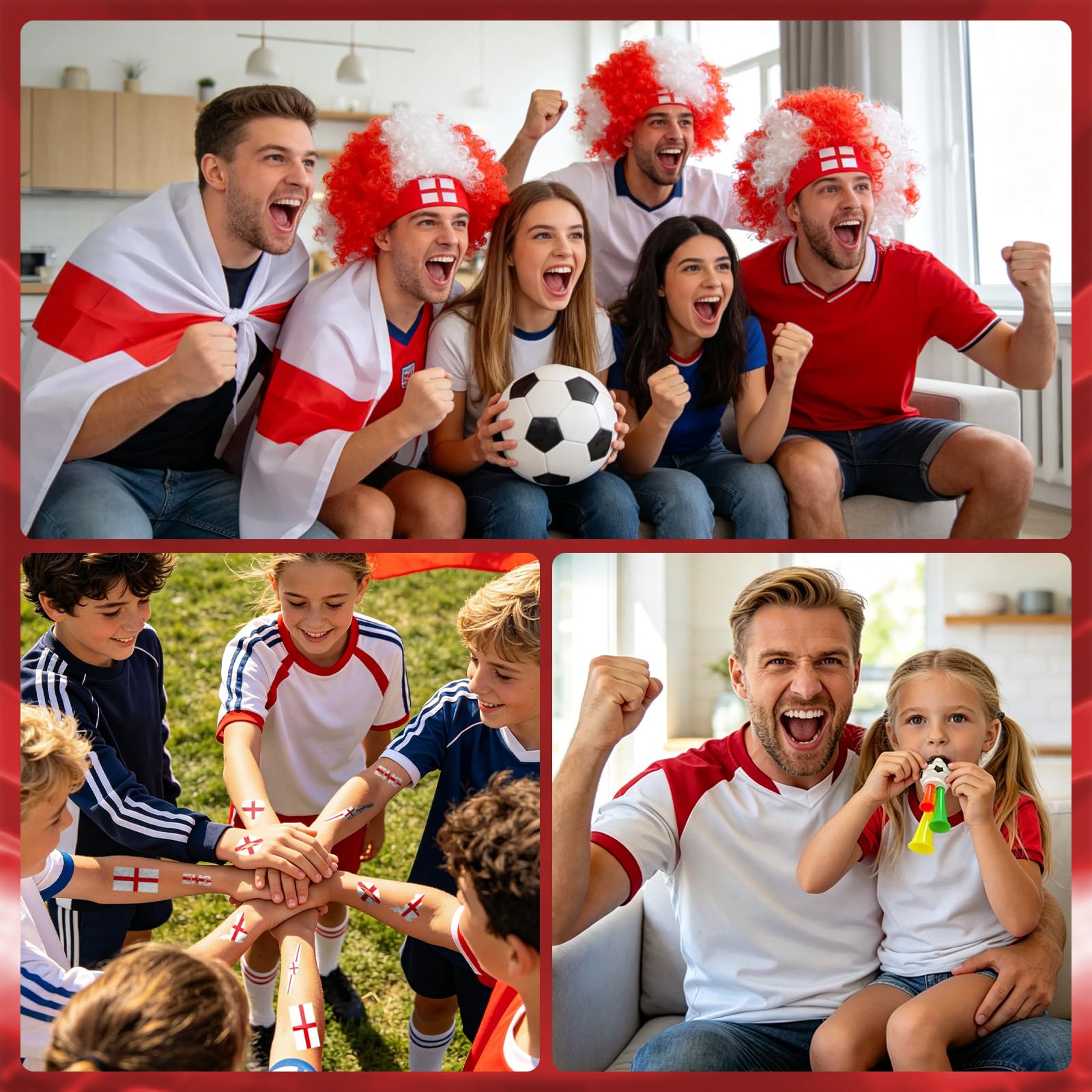 Soccer Fan Gear Set