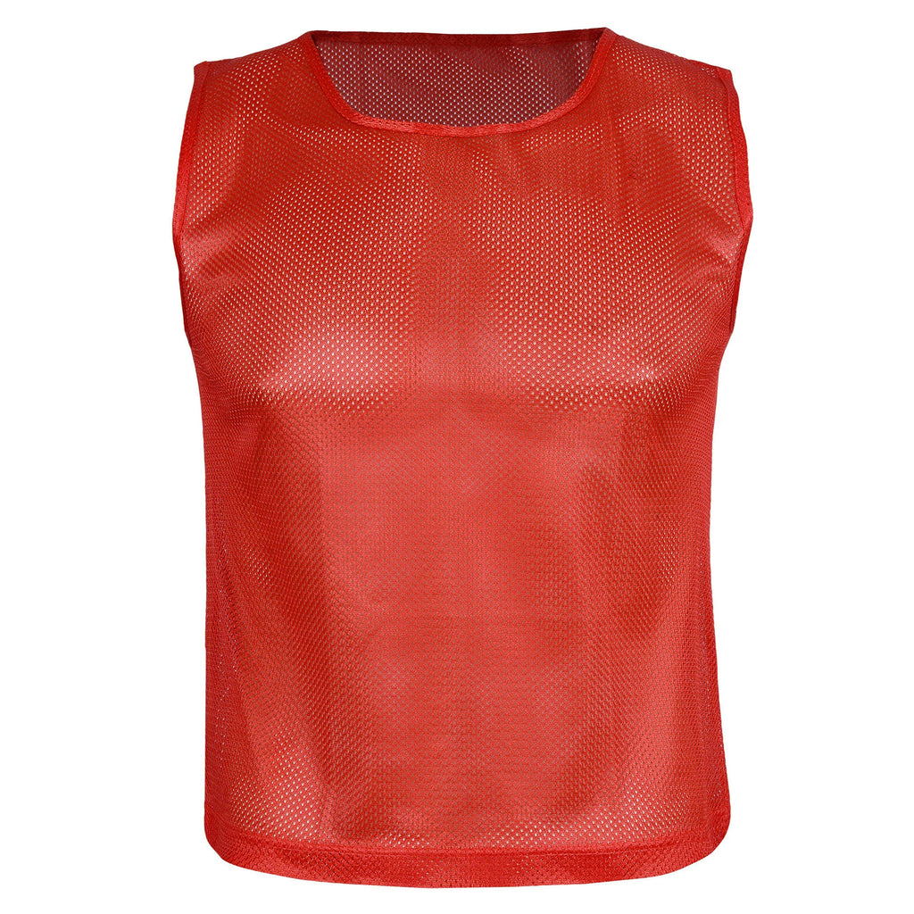 Athllete LITEMESH Pinnies (Set of 12/24 Practice Vests) Youth Pinnies, Pennies for Sports Youth, and Scrimmage Vests