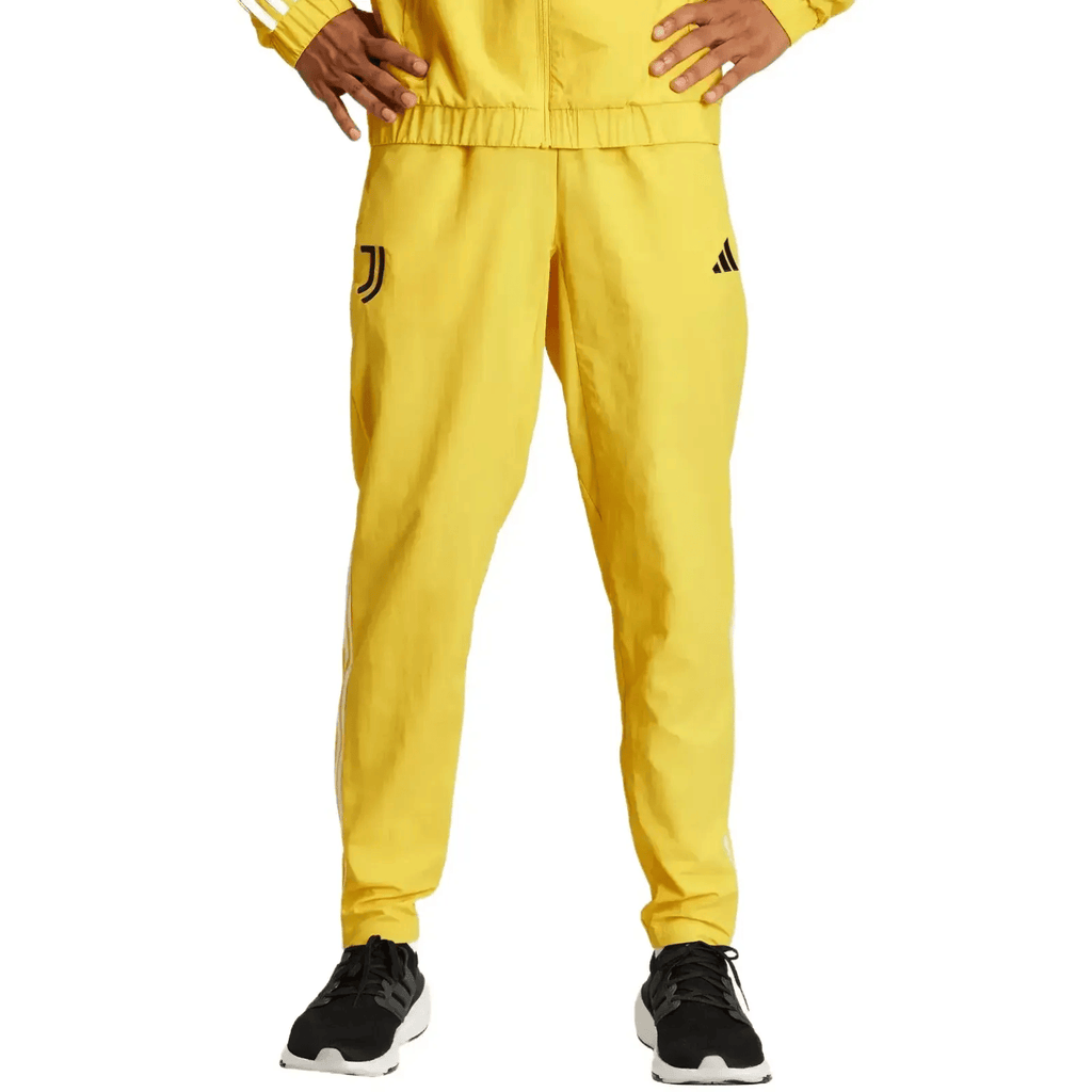 Juventus yellow training presentation Soccer tracksuit 2024 - Adidas