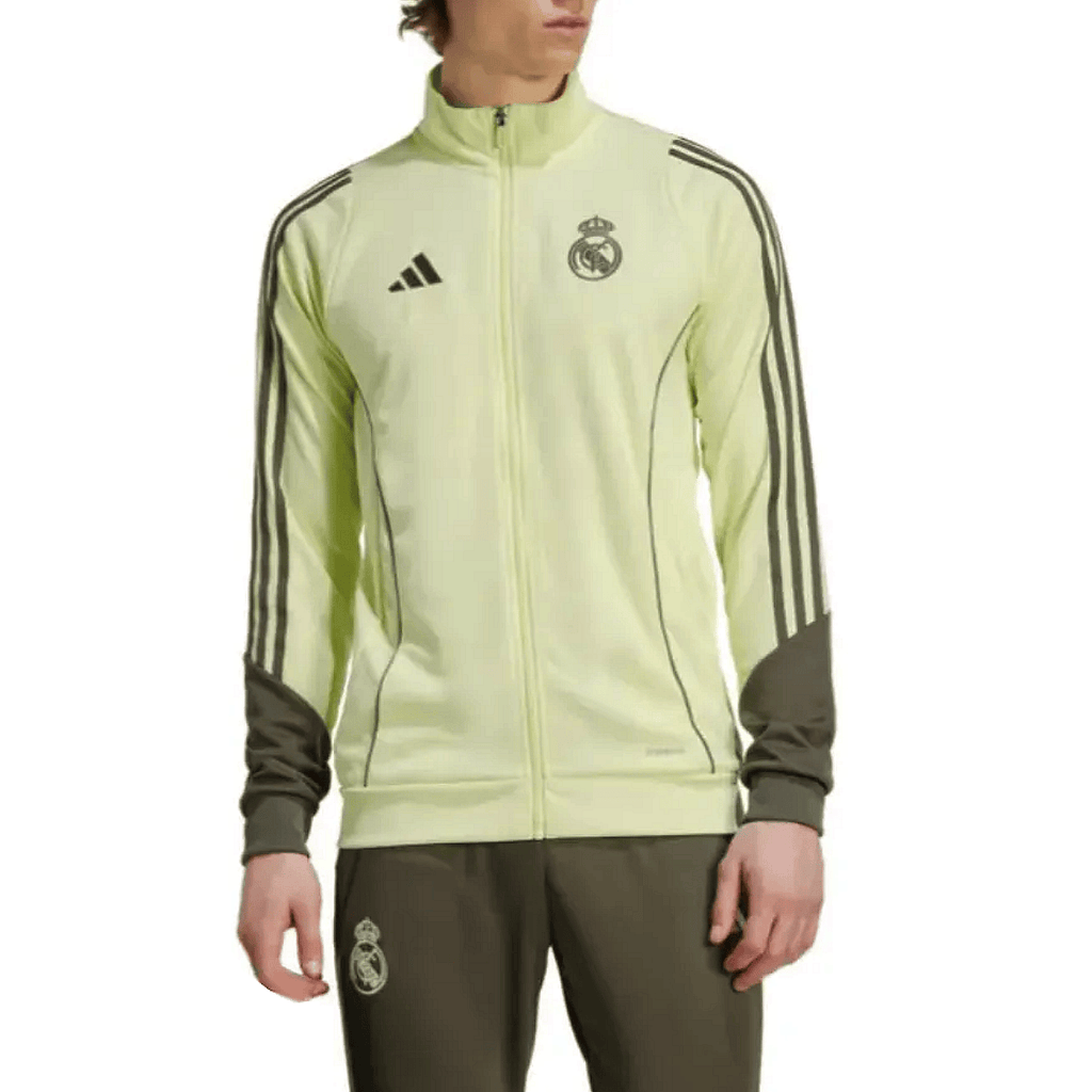 Real Madrid training bench Soccer tracksuit 2025/26 - Adidas