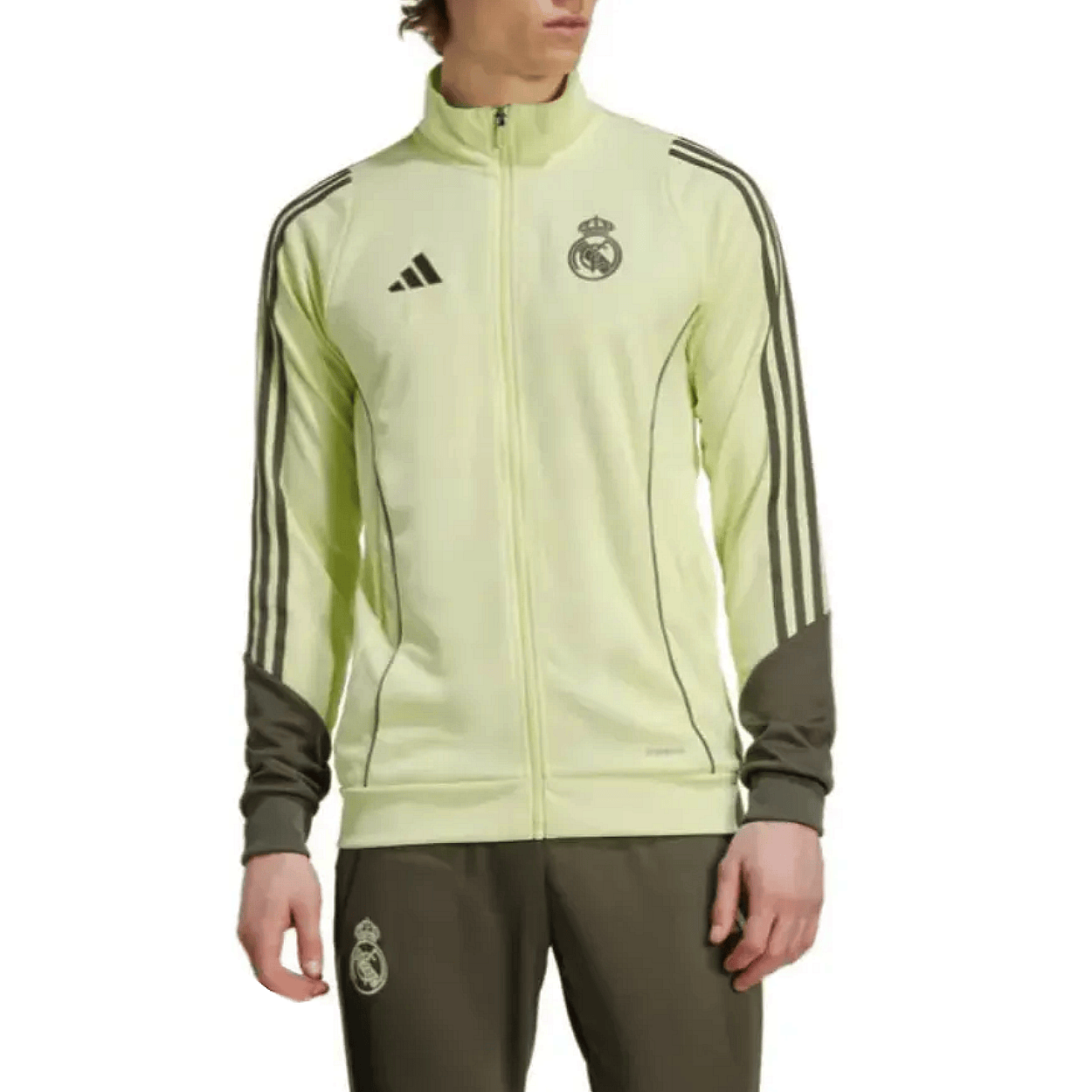 Real Madrid training bench Soccer tracksuit 2025/26 - Adidas