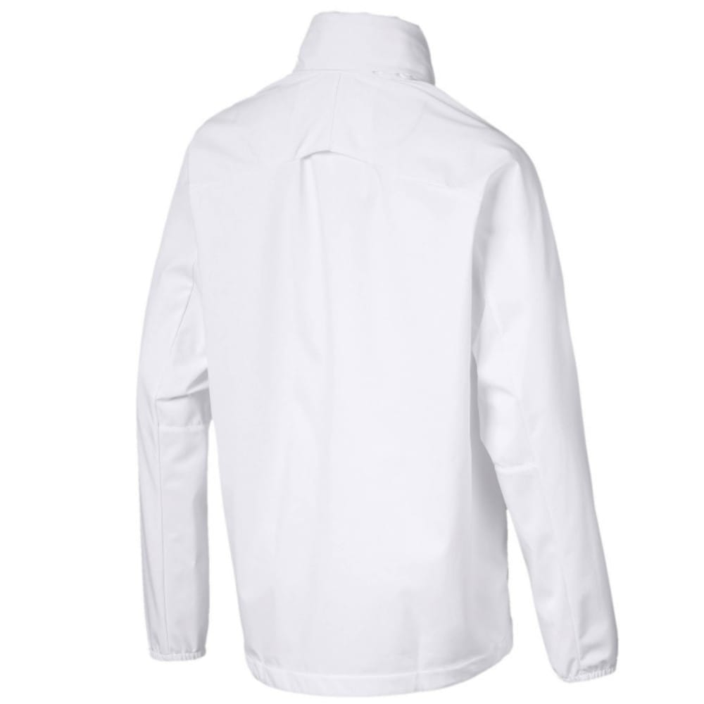 Olympique Marseille soccer training rain jacket 2020 white - Puma