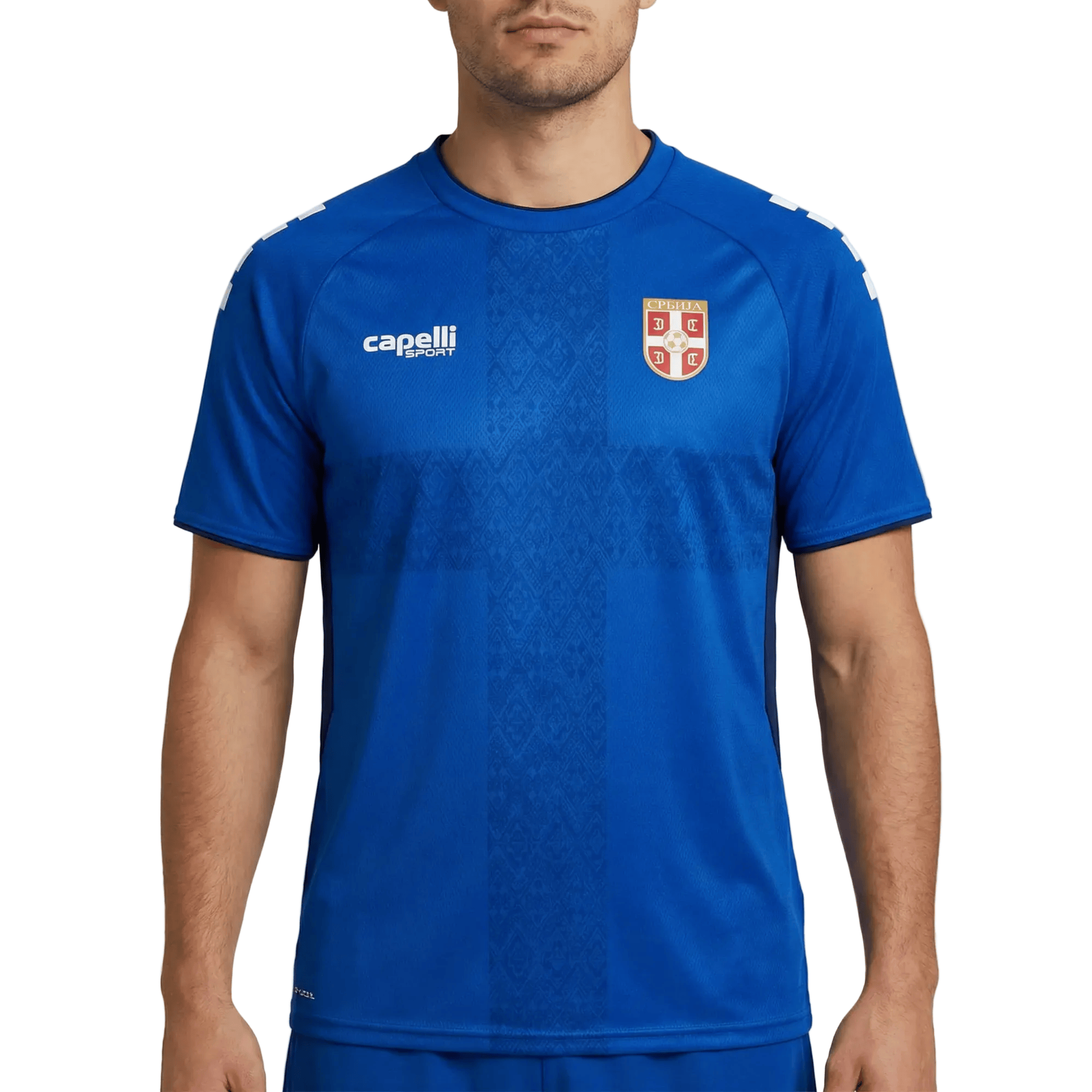 Serbia national team Home soccer jersey 2024/25 - Capelli Sport