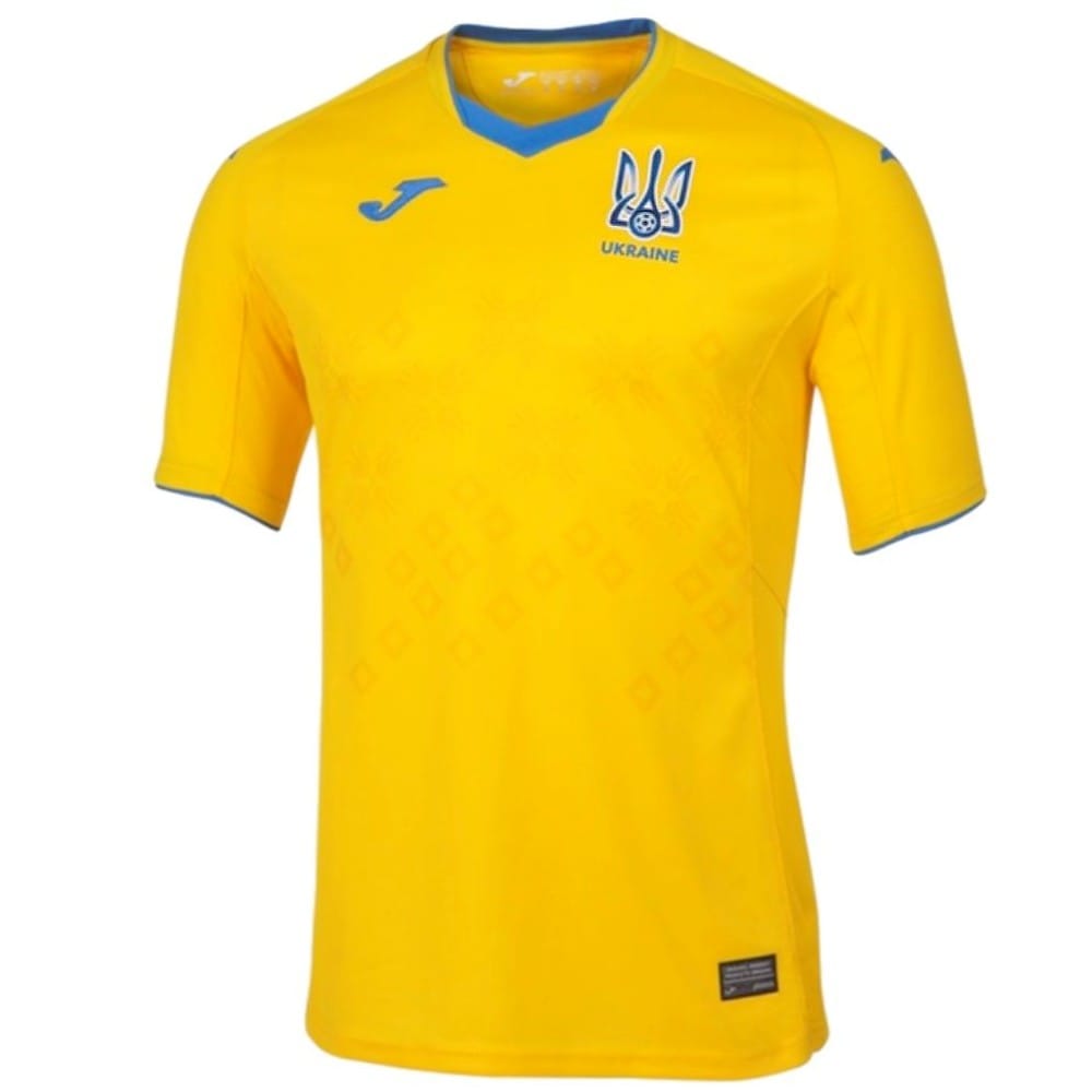 Ukraine national team Home soccer jersey 2020/21 - Joma